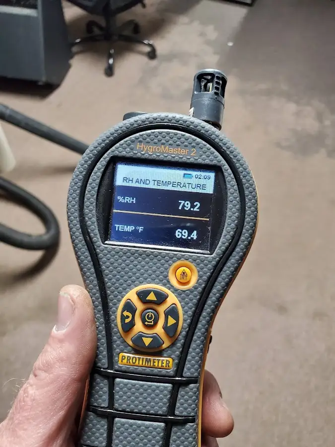 Moisture meter humidity assessment for Fire & Smoke Damage Restoration in Bayonne